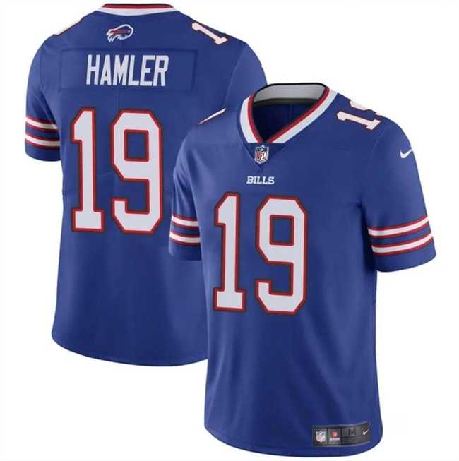 Men & Women & Youth Buffalo Bills #19 KJ Hamler Blue 2024 Vapor Untouchable Limited Stitched Jersey,We sell and wholesale Men & Women & Youth Buffalo Bills #19 KJ Hamler Blue 2024 Vapor Untouchable Limited Stitched Jersey on line form chian!